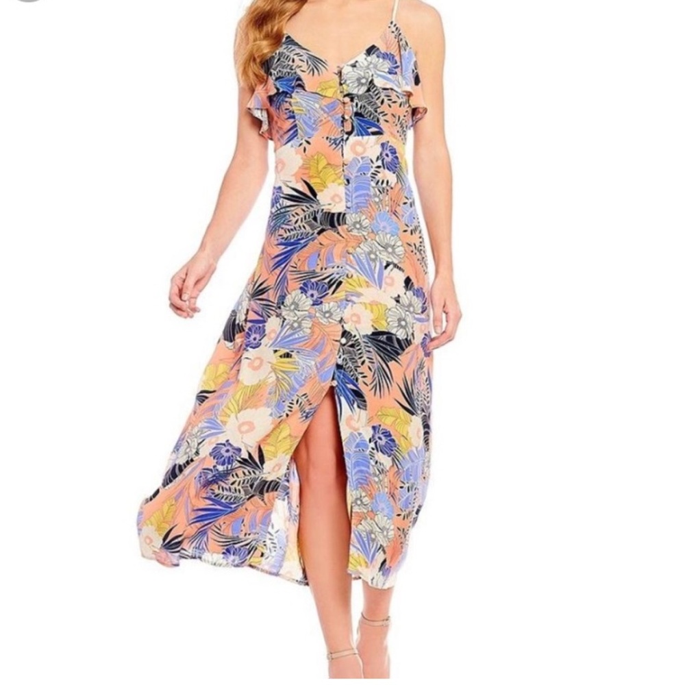 Sanctuary Isabella Maxi Dress Blue XS